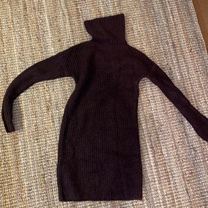 Abercrombie brown sweater dress
